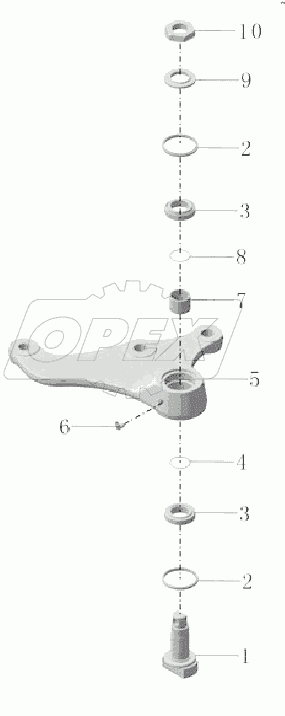 3401-00517 Комплект правого поворотного конвертера
