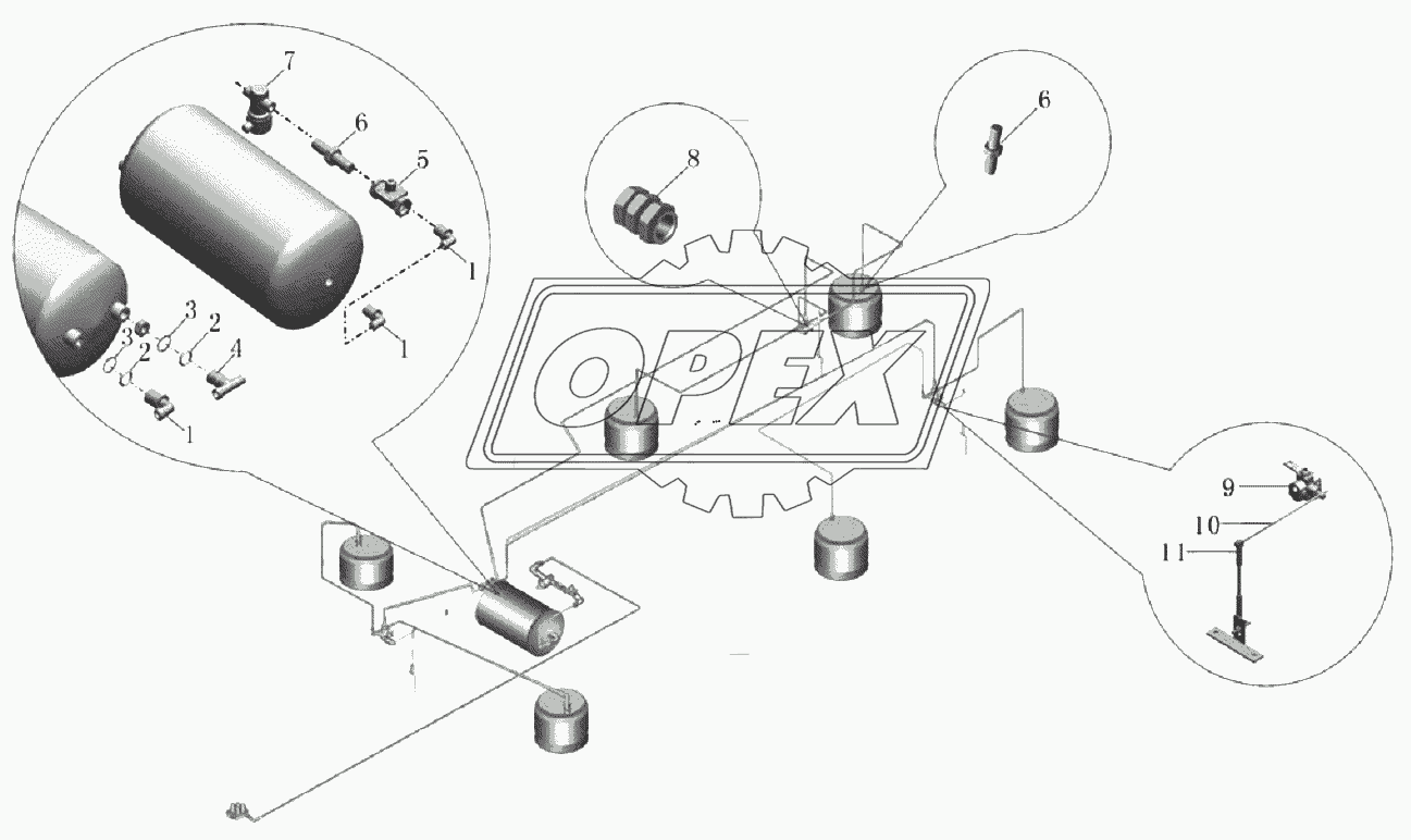 А16-3506-05 Тормозной трубопровод (2)