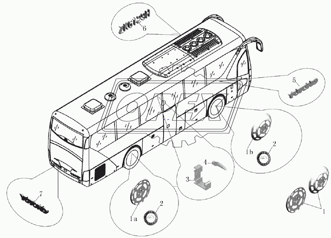 А098-5003 Внешняя обшивка кузова в сборе