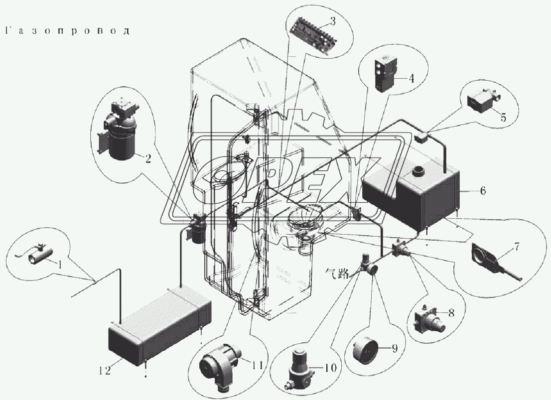 8500-00849 Туалет с сидячим унитазом (2)