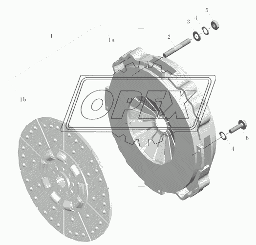 Сцепление Sachs GMF395 в сборе PD22-1601-02