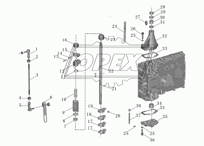 Коробка переключения передач в сборе 1701-03813