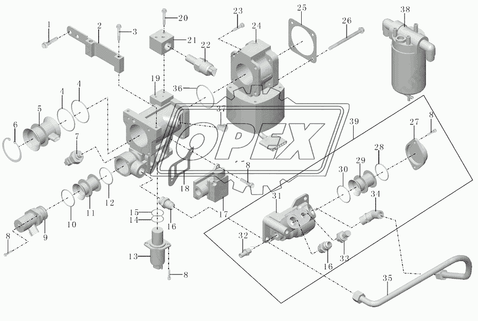 1000-06307-05 Группа газоснабжения