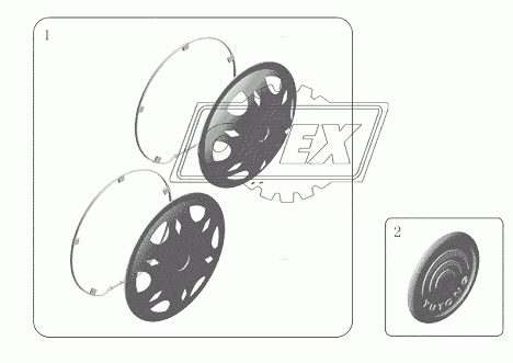 PC19-3117-02 Кожух колеса