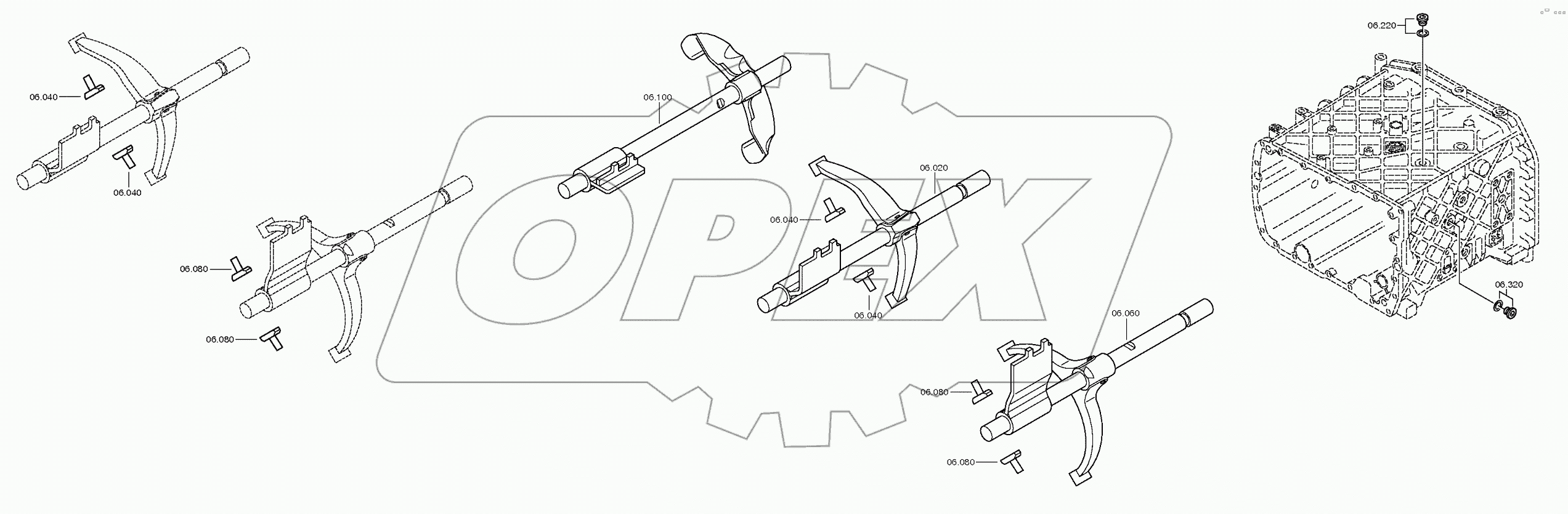 Система переключения передач