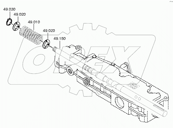 Комлект пружин