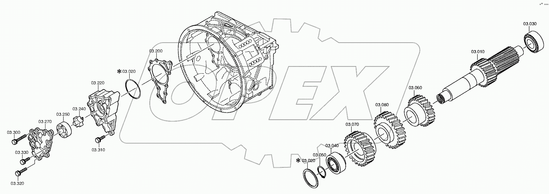  Вал промежуточный