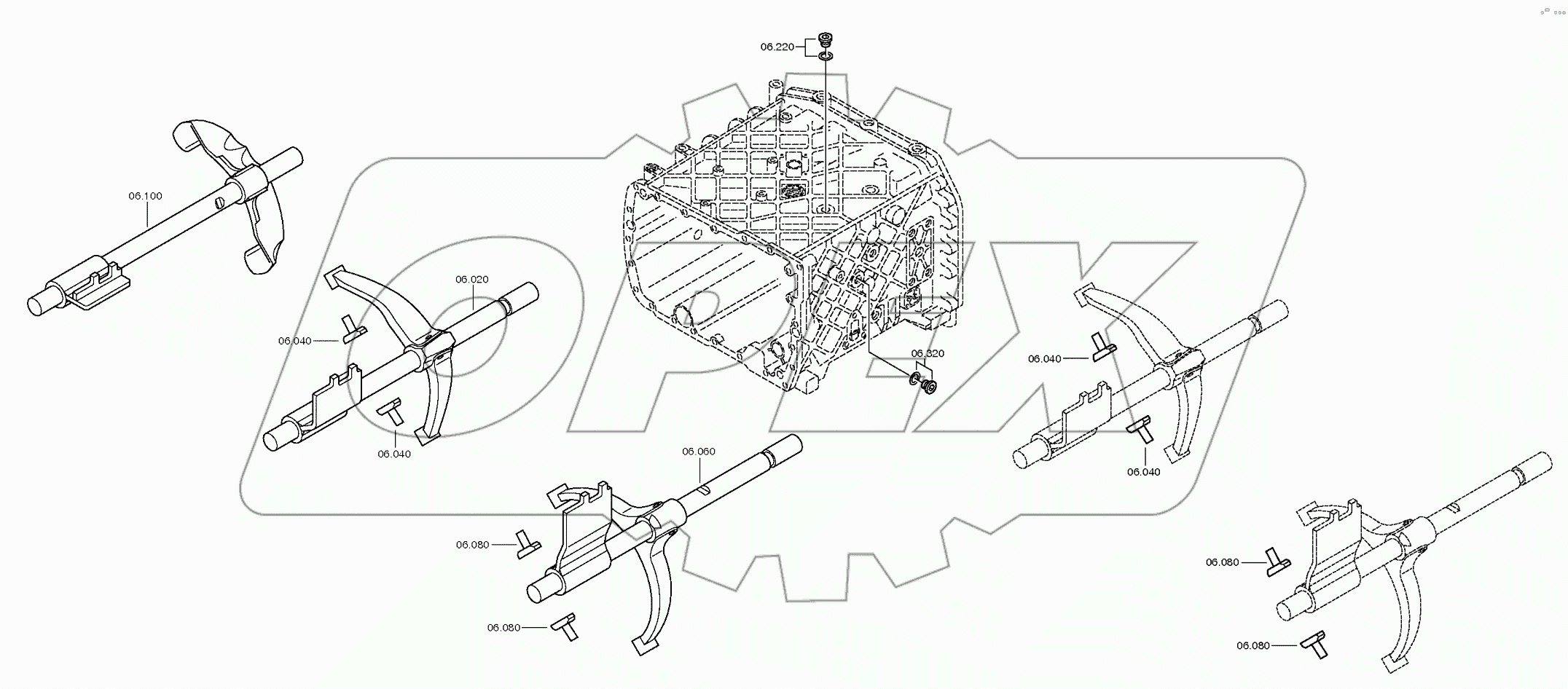 Система переключения передач