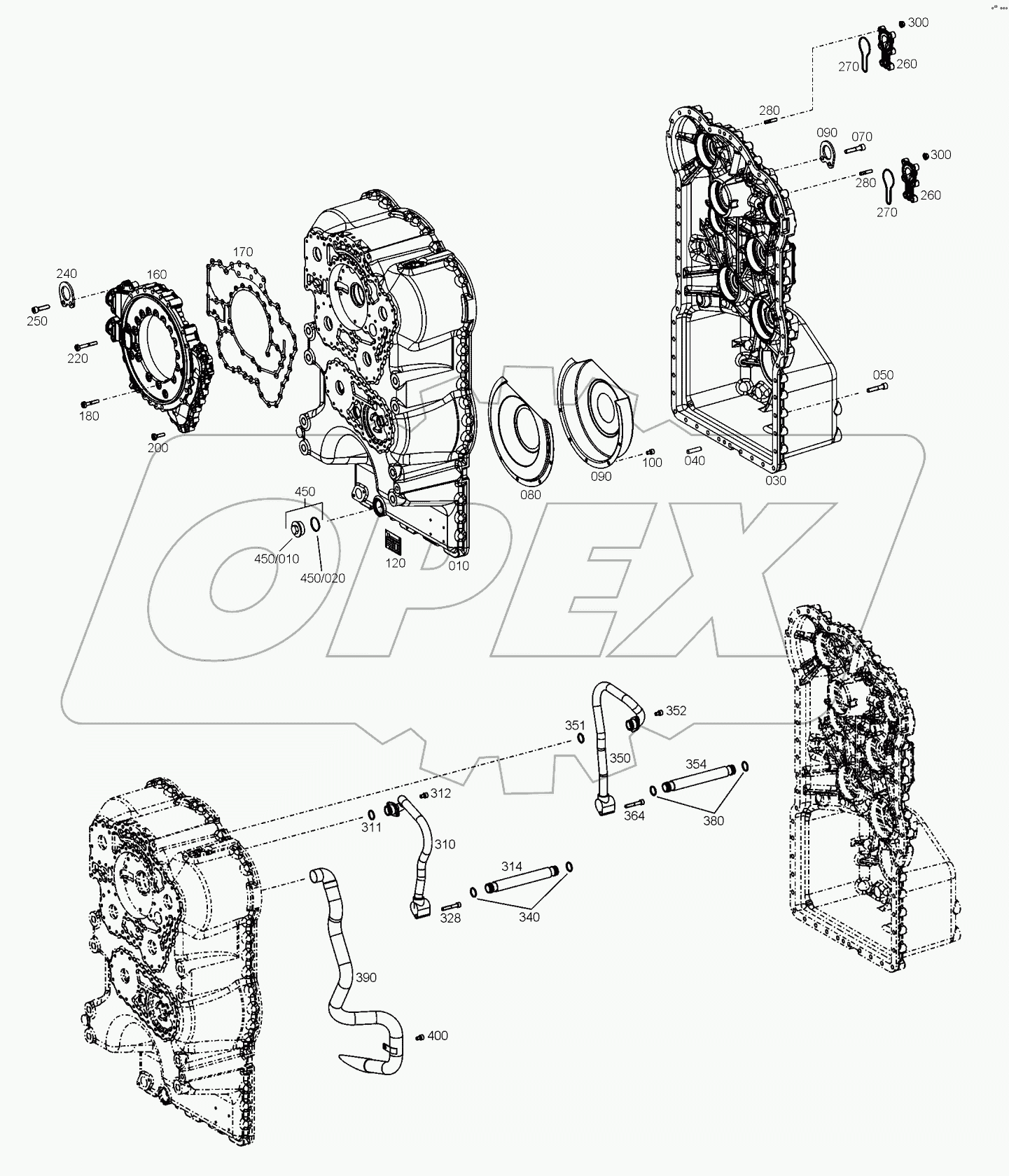  4657 101 052 02 GEARBOX HOUSING
