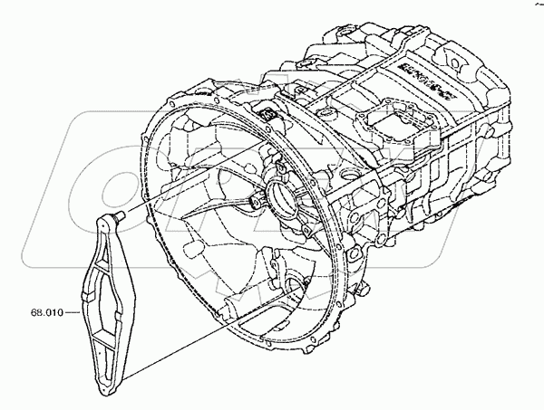 Выключение сцепления
