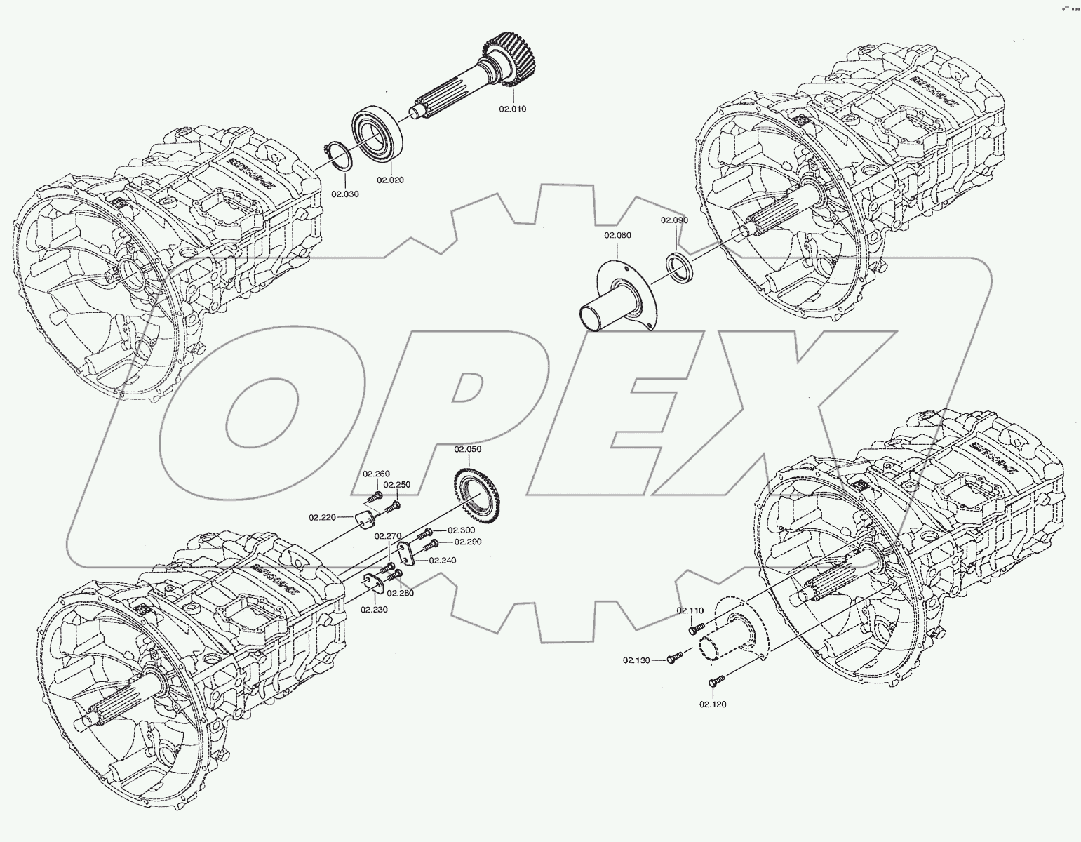 Вал первичный