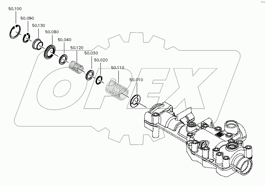 Комплект пружин