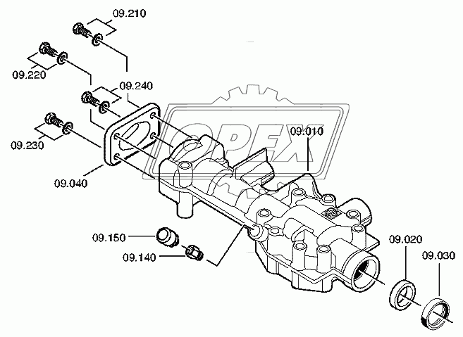 GEAR SHIFT HOUSING
