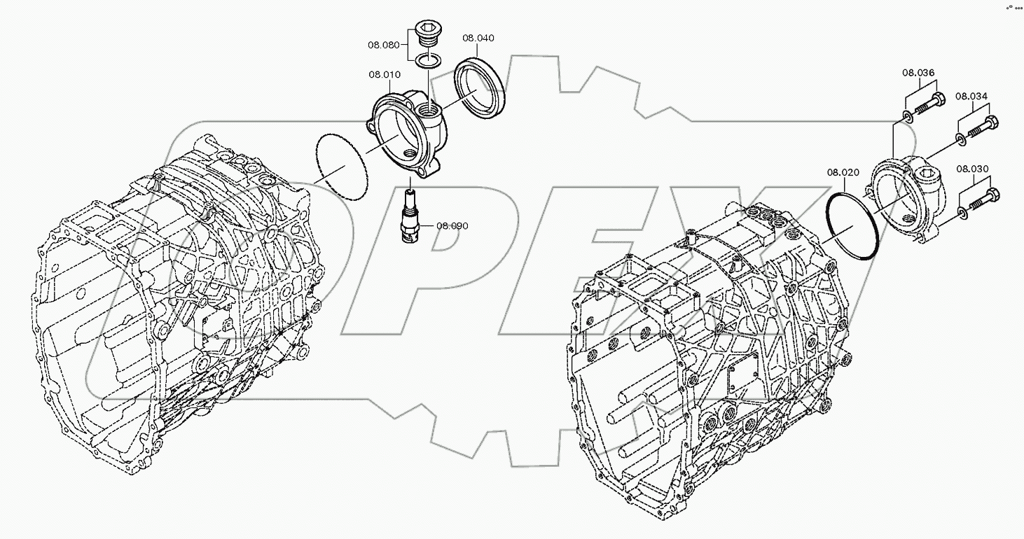 Крышка тахометра