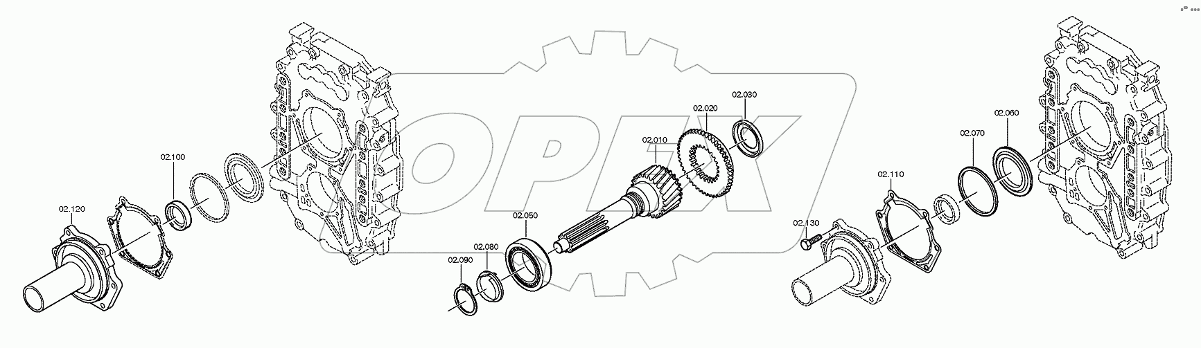 Фланец присоединительный