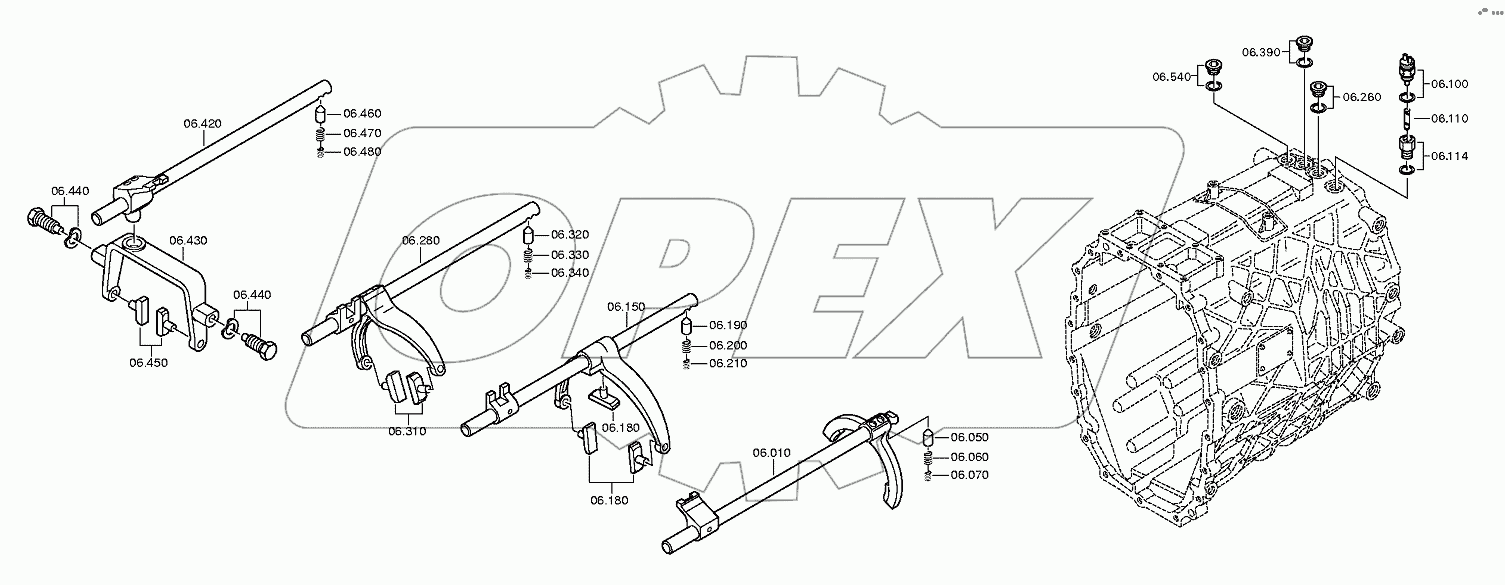 Система переключения передач