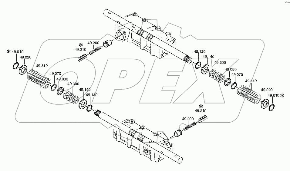 Комплект пружин
