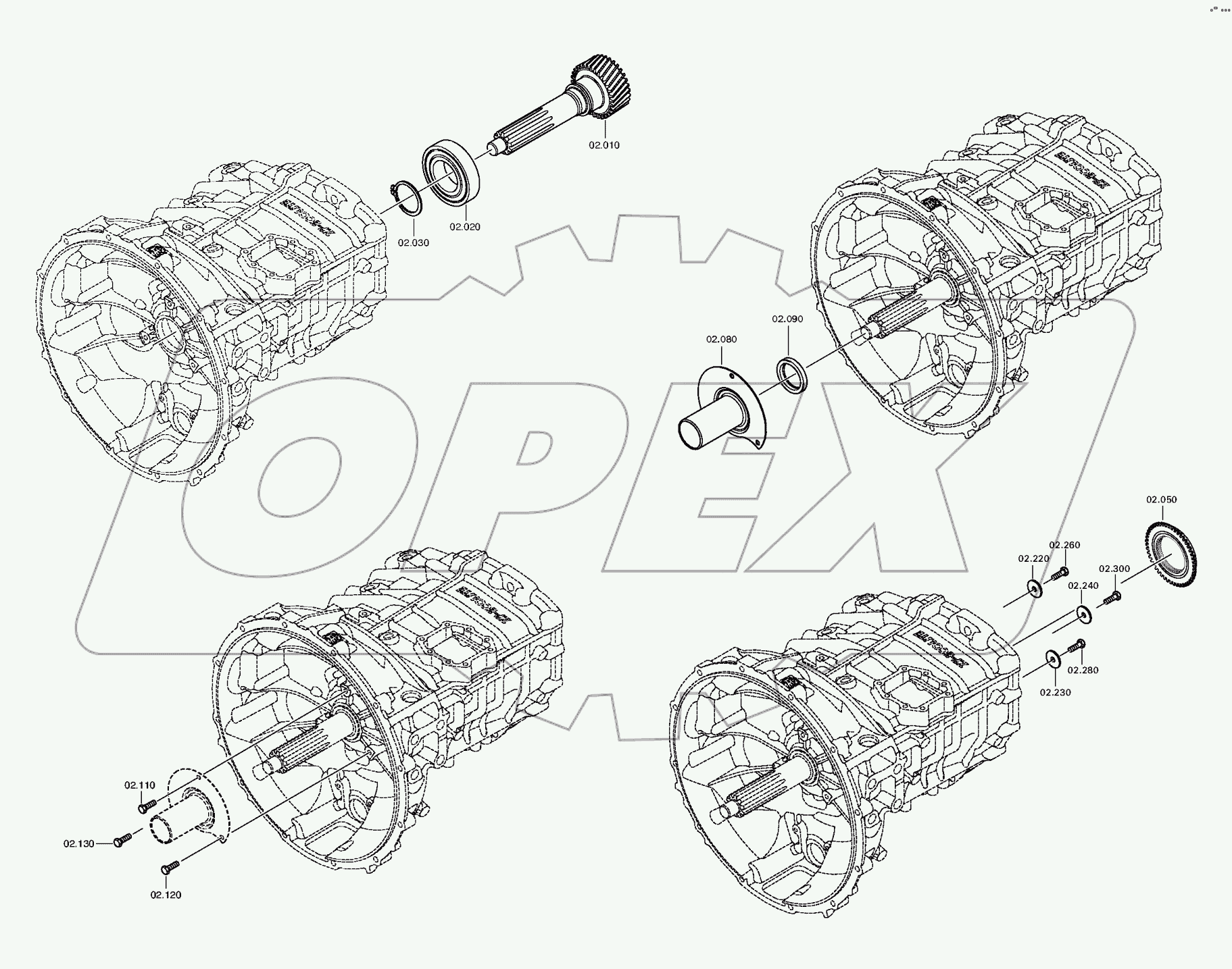 Вал первичный