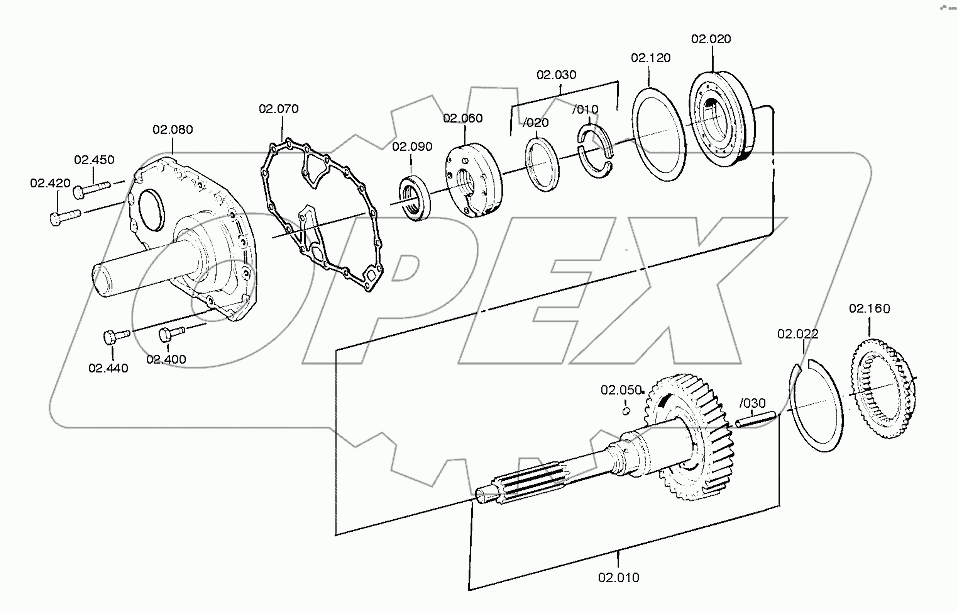 INPUT SHAFT 0091102190