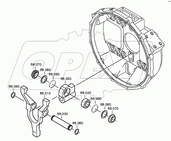 CLUTCH RELEASE DEVICE 6060.168.001