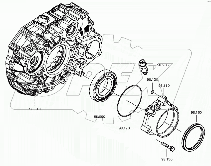 Корпус RC-SPEEDOMETER