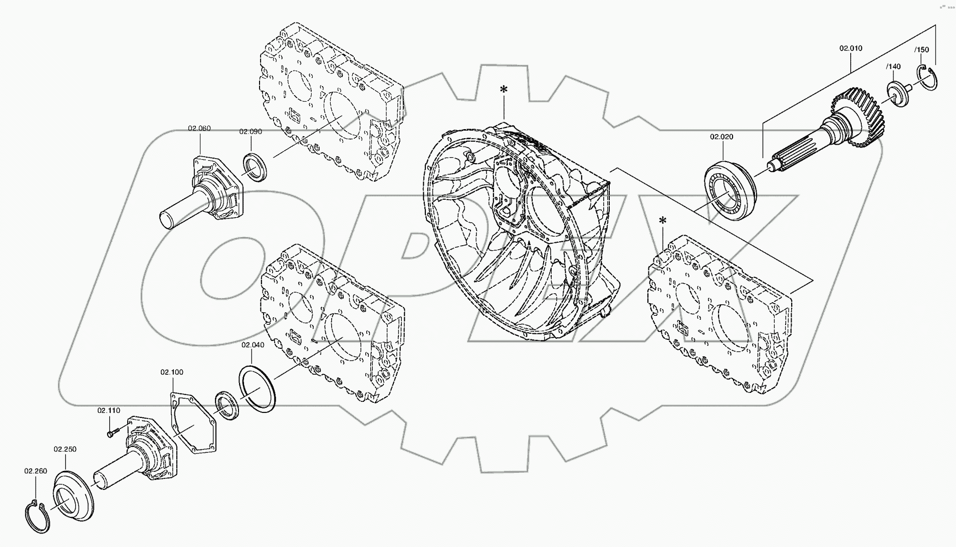 Фланец присоединительный