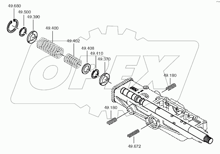 Комплект пружин