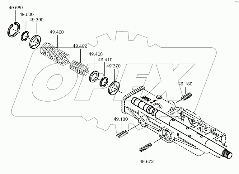 Комплект пружин
