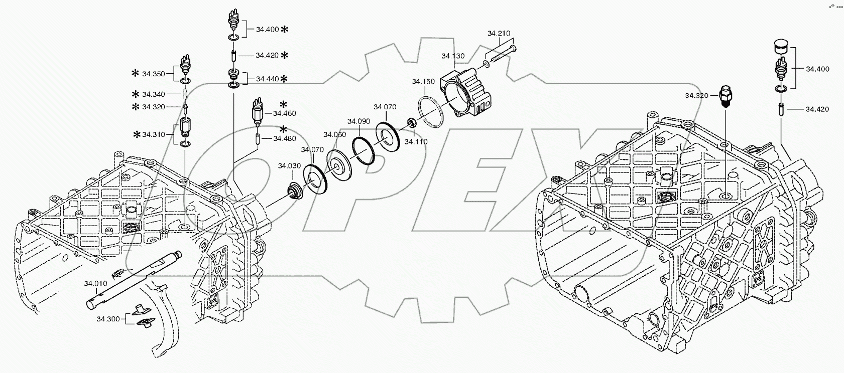  СИСТЕМА ПЕРЕКЛЮЧЕНИЯ GP
