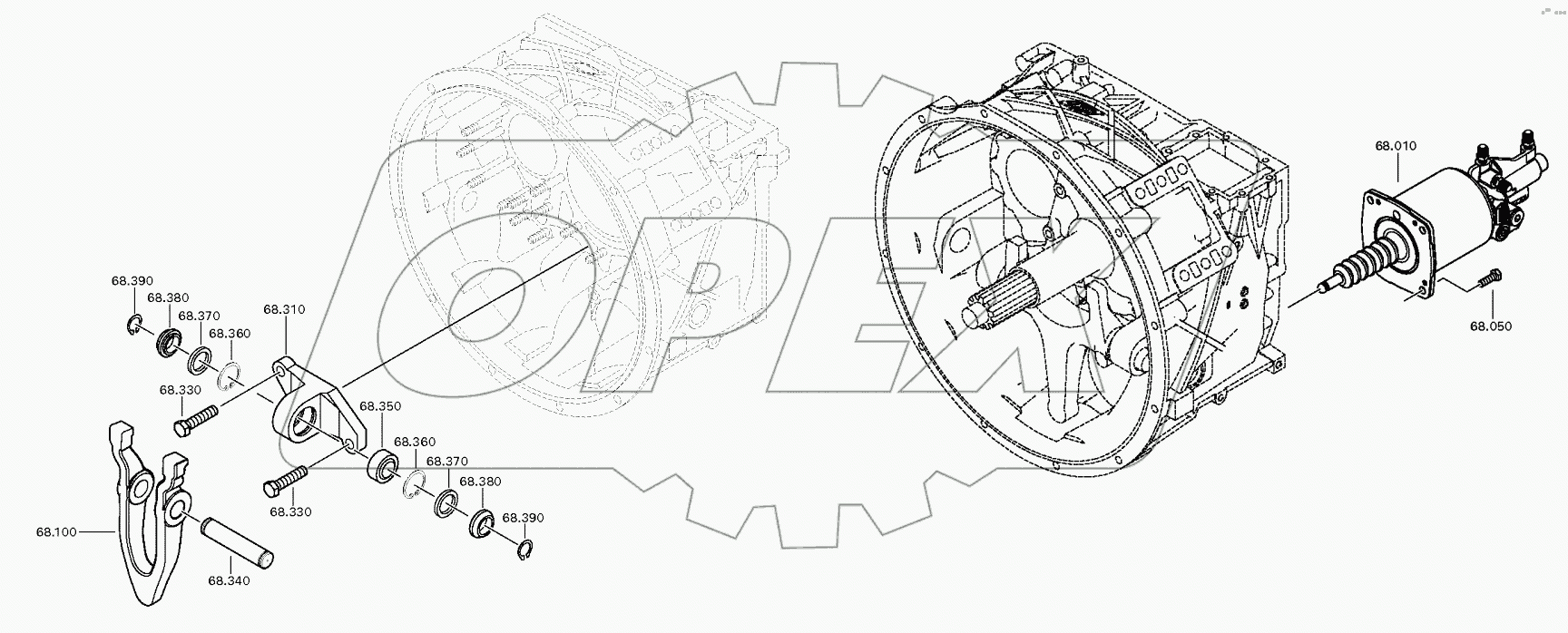  МЕХАНИЗМ ВЫКЛЮЧЕНИЯ СЦЕПЛЕНИЯ