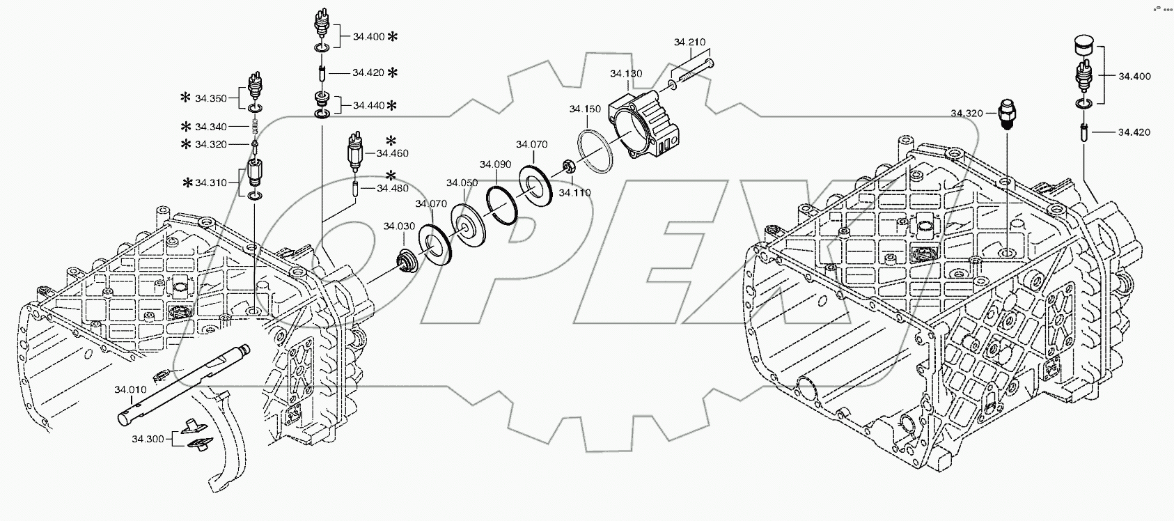  СИСТЕМА ПЕРЕКЛЮЧЕНИЯ GP