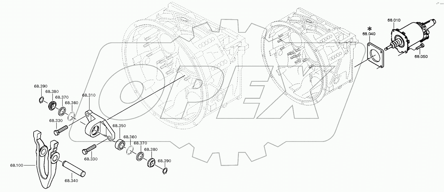  МЕХАНИЗМ ВЫКЛЮЧЕНИЯ СЦЕПЛЕНИЯ