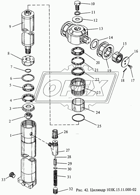 Цилиндр 103К.15.11.000-02