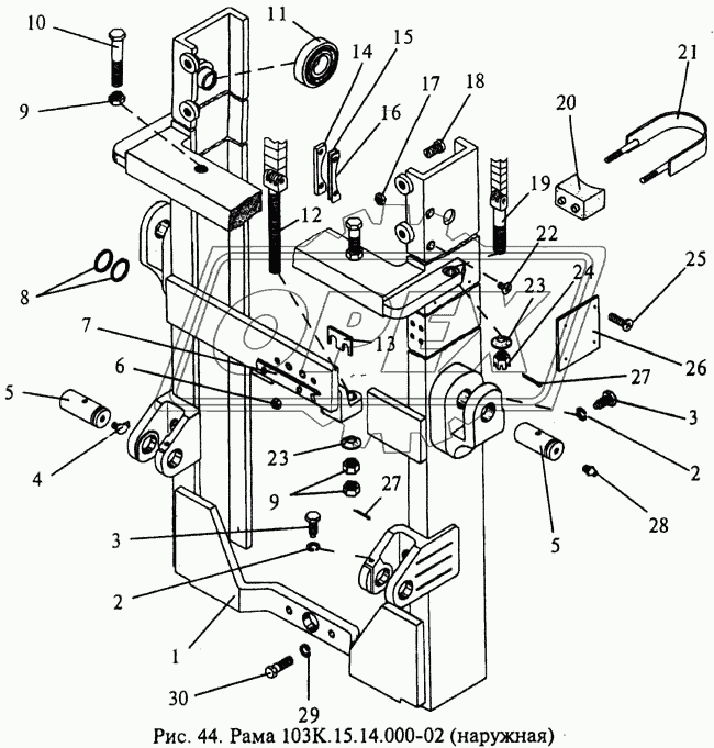 Рама 103К.15.14.000-02 (наружная)