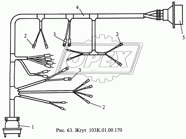 Жгут 103К.01.00.170