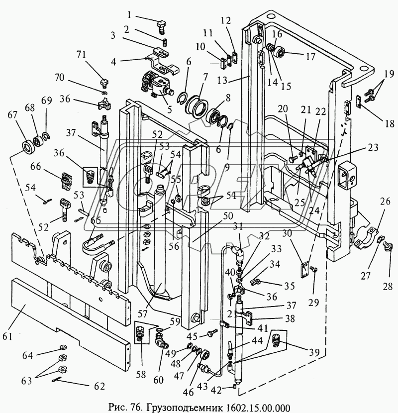 Грузоподъемник 1602.15.00.000