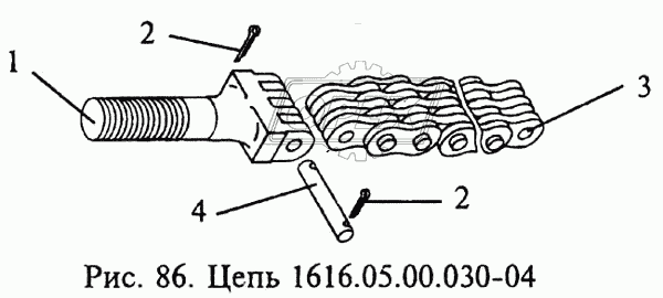 Цепь 1616.05.00.030-04