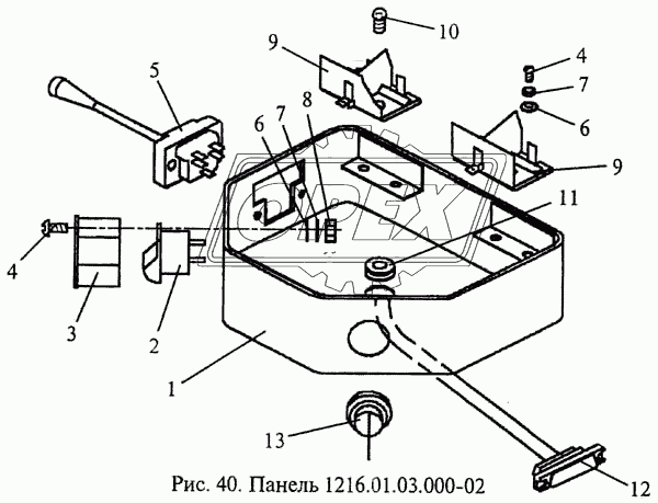 Панель 1216.01.03.000-02