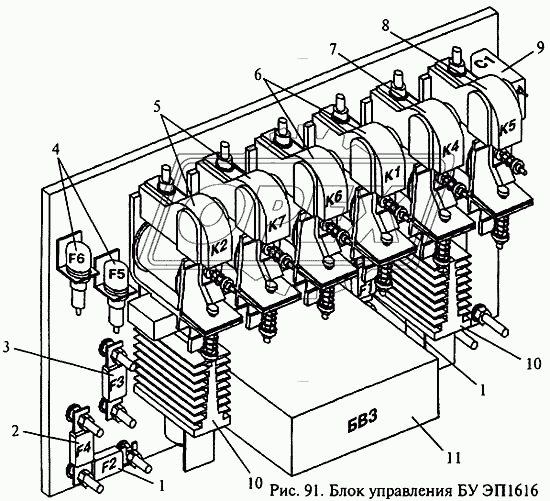 Блок управления БУ ЭП1616