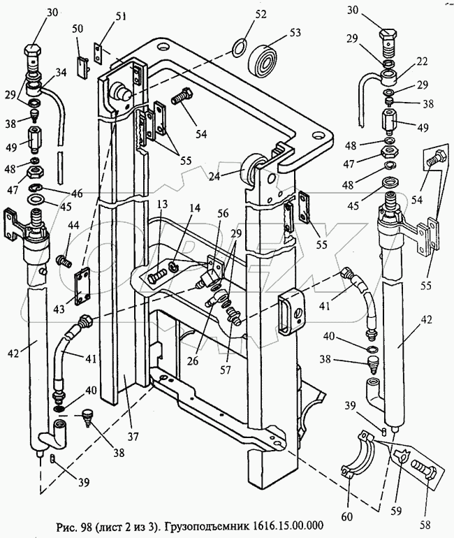 Грузоподъемник 1616.15.00.000