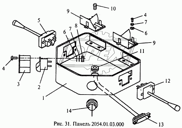 Панель 2054.01.03.000