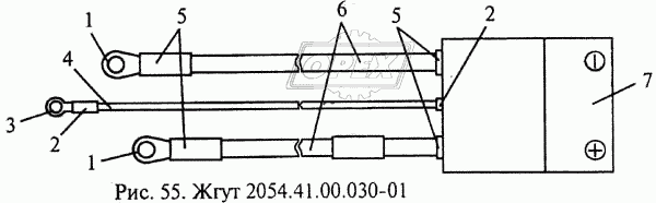 Жгут 2054.41.00.030-01