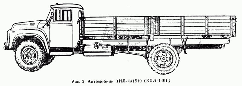 Автомобиль ЗИЛ-431510(ЗИЛ-130Г)