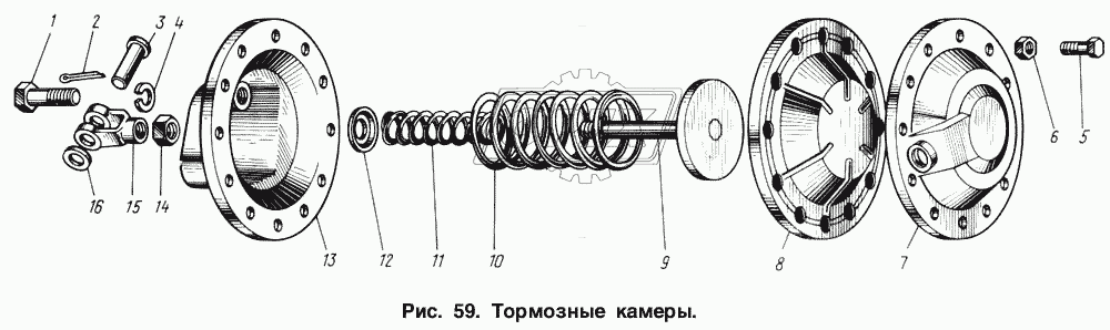 Тормозные камеры