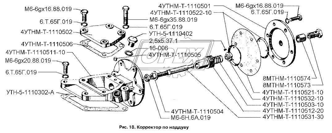 Корректор по наддуву