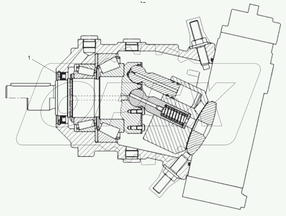  Bent axis axial piston pump 1010000089