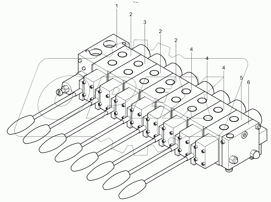  Multi-valve (8 times) 001611250A0010000