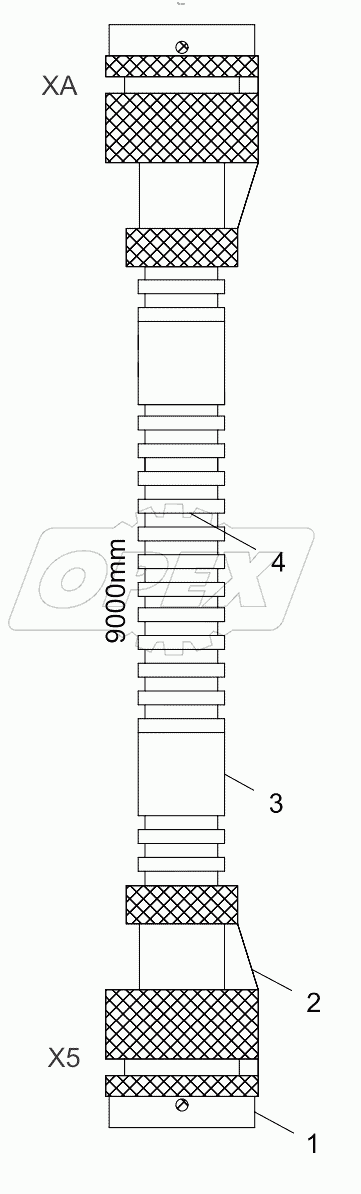  X5 cabinet harness main branch 001619127300A3A71