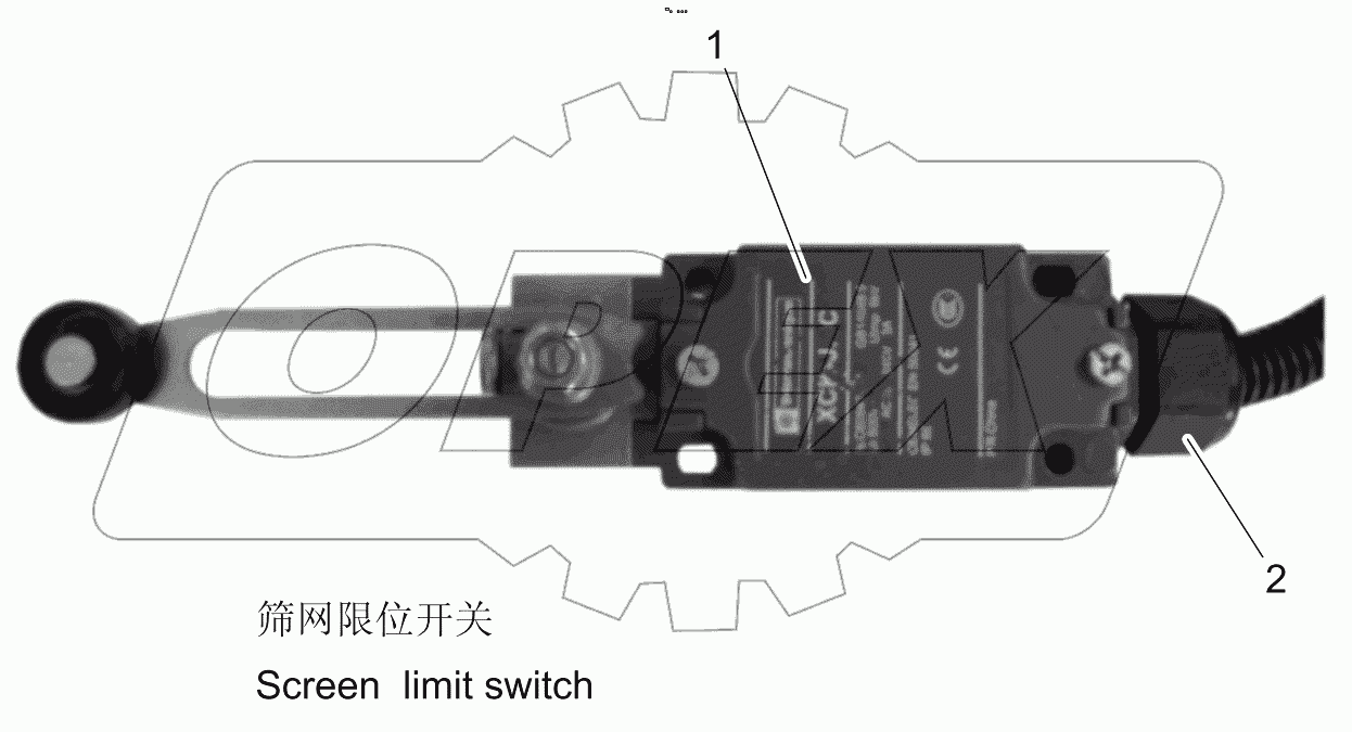  Limit switch 001621227300A1AT5