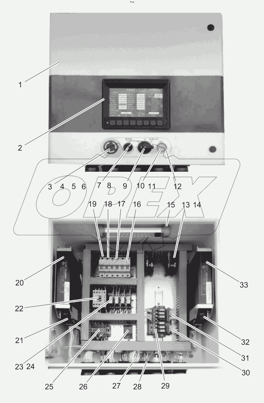  Main control cabinet 001621227300A1AT8